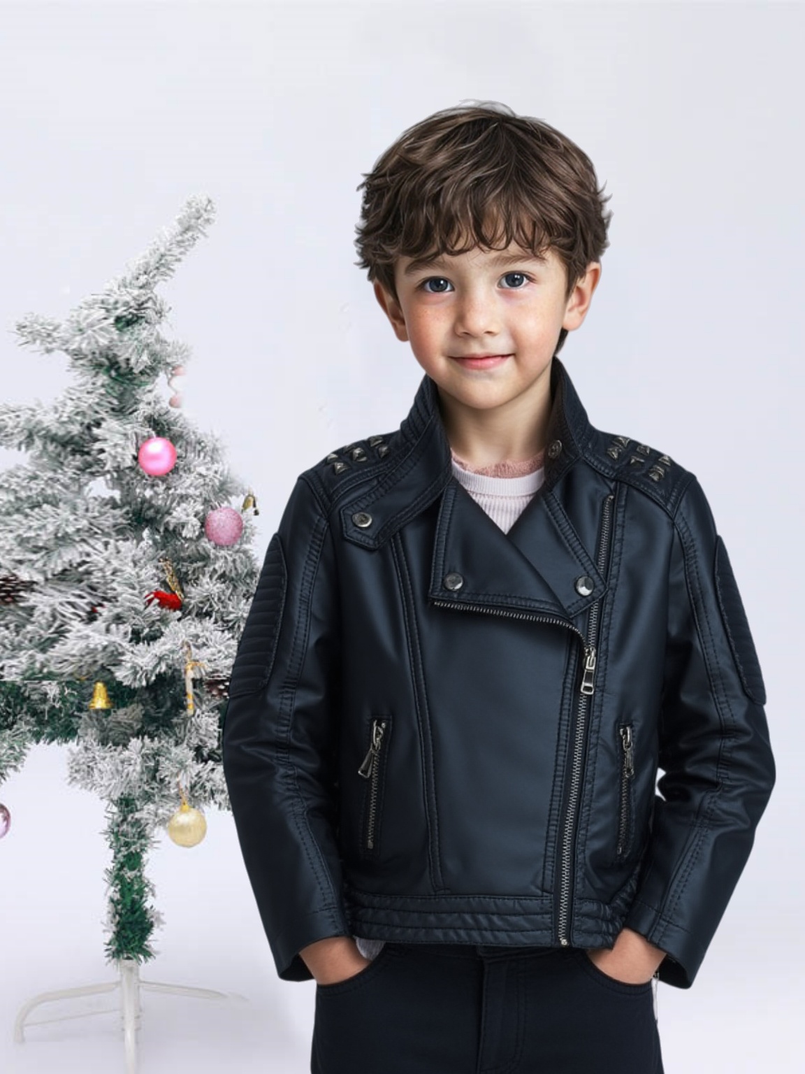 Streetwear Brand Photography - Manteau imperméable coupe-vent pour enfants, vêtements