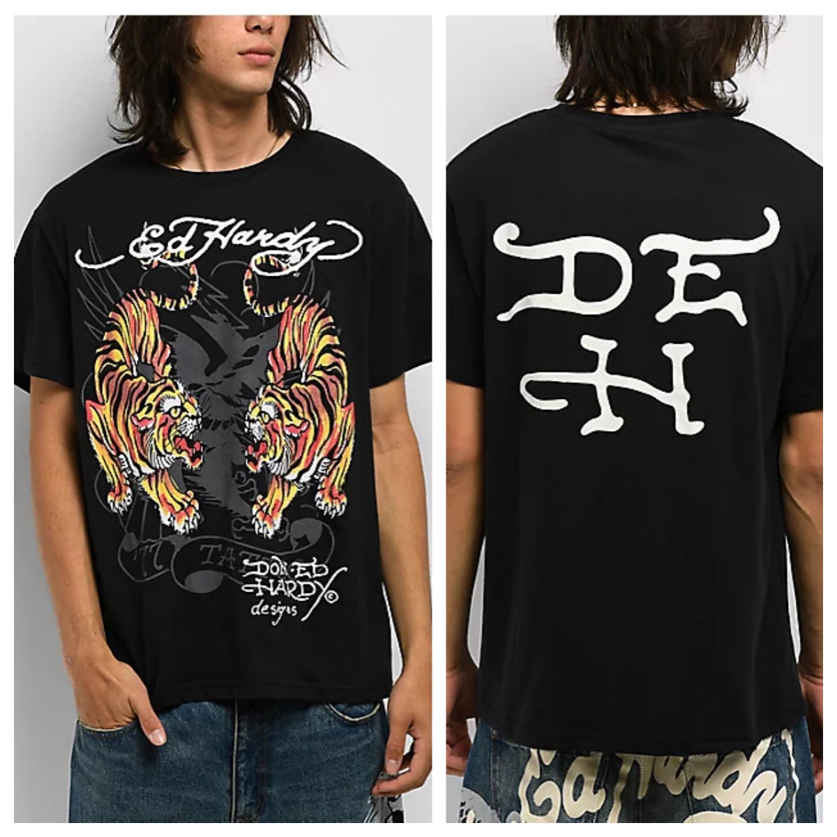 Streetwear Brand Tees - T-shirt en coton avec motif graphique