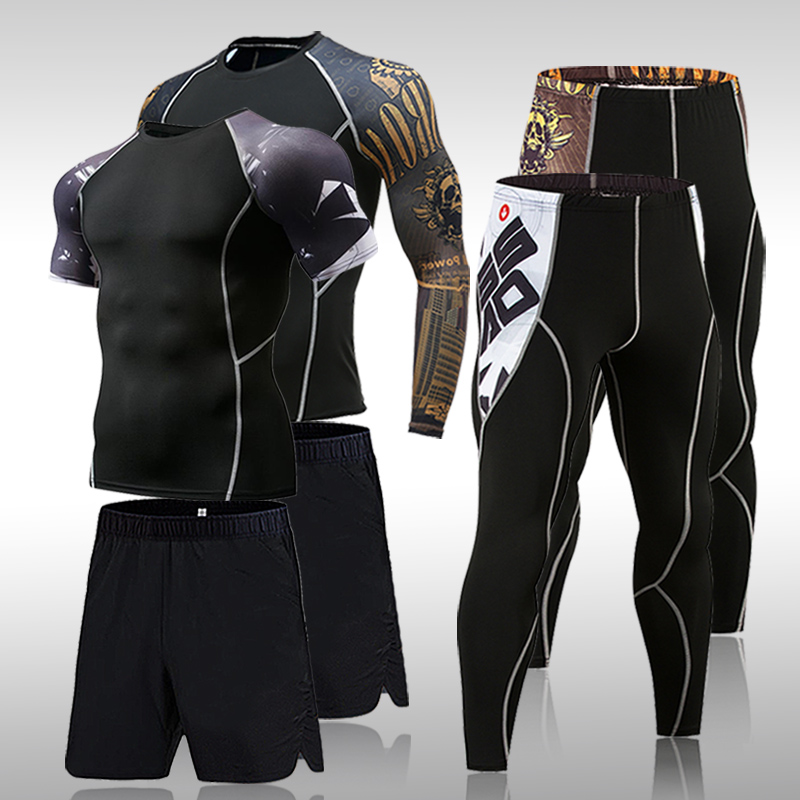 Streetwear Brand Clothing - Ensemble T-shirt et Leggings à séchage