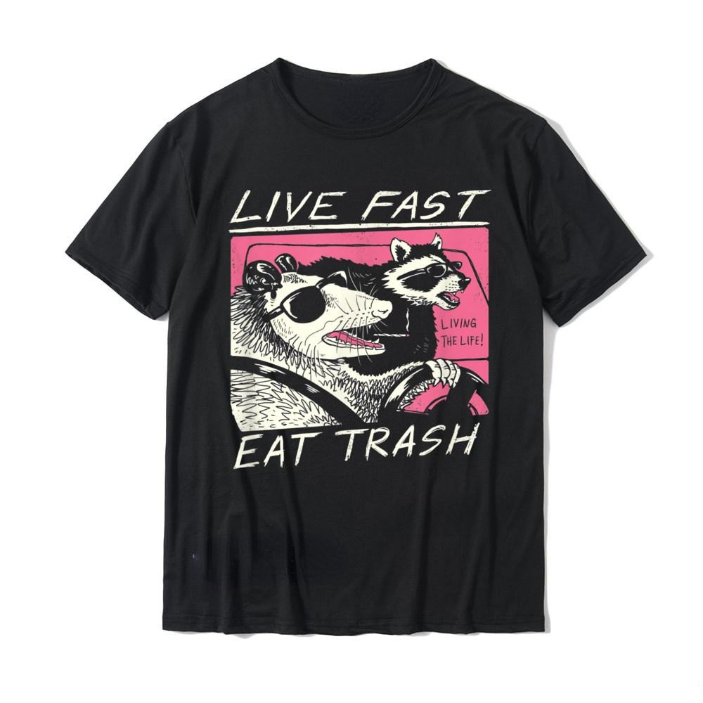 Streetwear Brand T Shirt - Vivez vite! Mangez des ordures! T-shirt