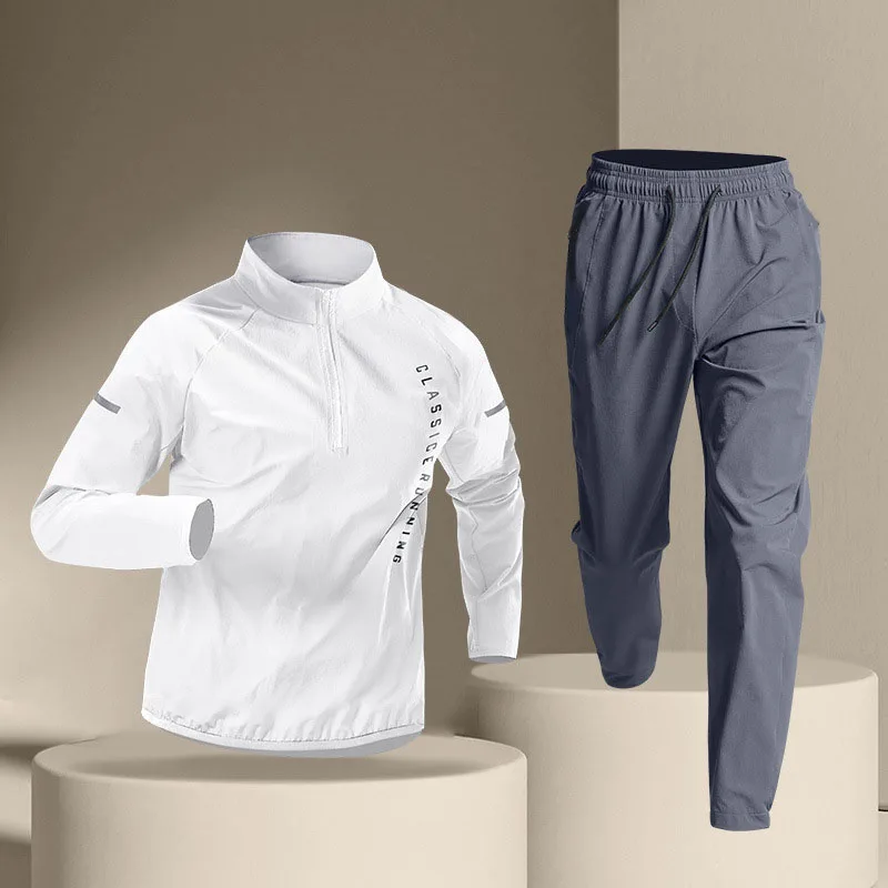 Streetwear Brand Clothing - Survêtement d'entraînement de compression pour hommes,