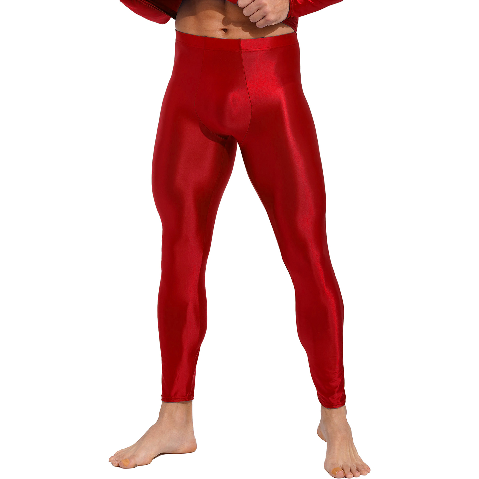 Streetwear Brand Clothing - Collants à l'huile brillants pour hommes,