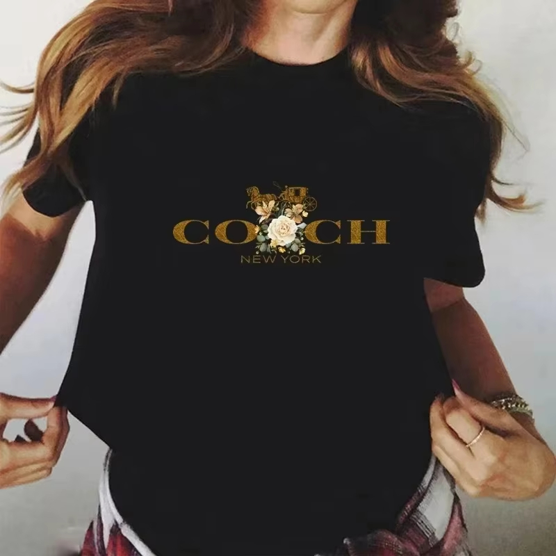 Streetwear Brand With Flowers - T-shirt en coton avec logo Classic