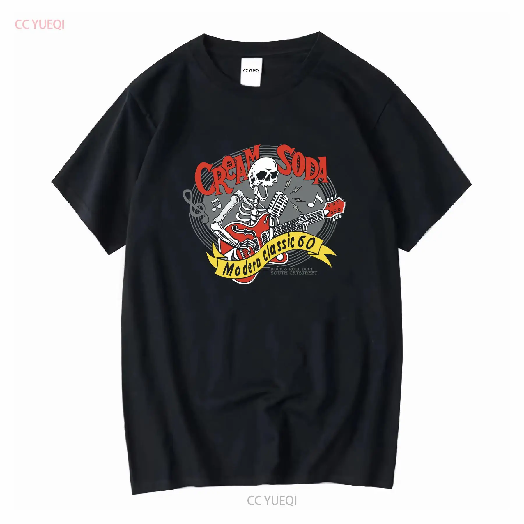 Streetwear Brand T Shirt - Crème Soda Rock Roll t-shirt marque