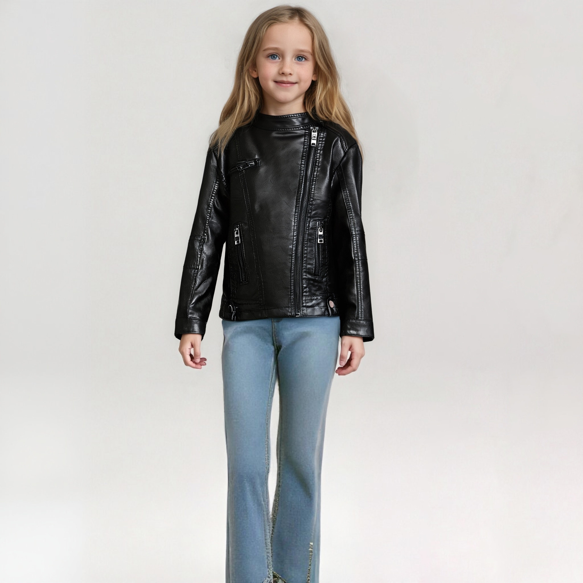 Veste de moto en cuir Pu pour  - Streetwear Brand Photography avis et prix