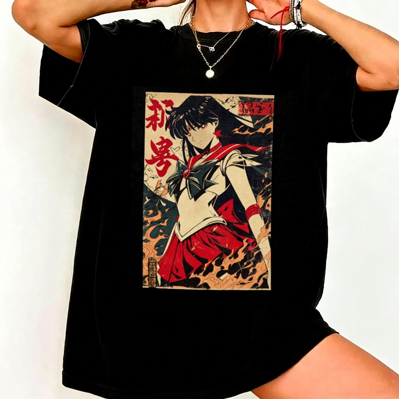 T-shirt graphique rétro Sailor - Streetwear Brand T Shirt avis et prix