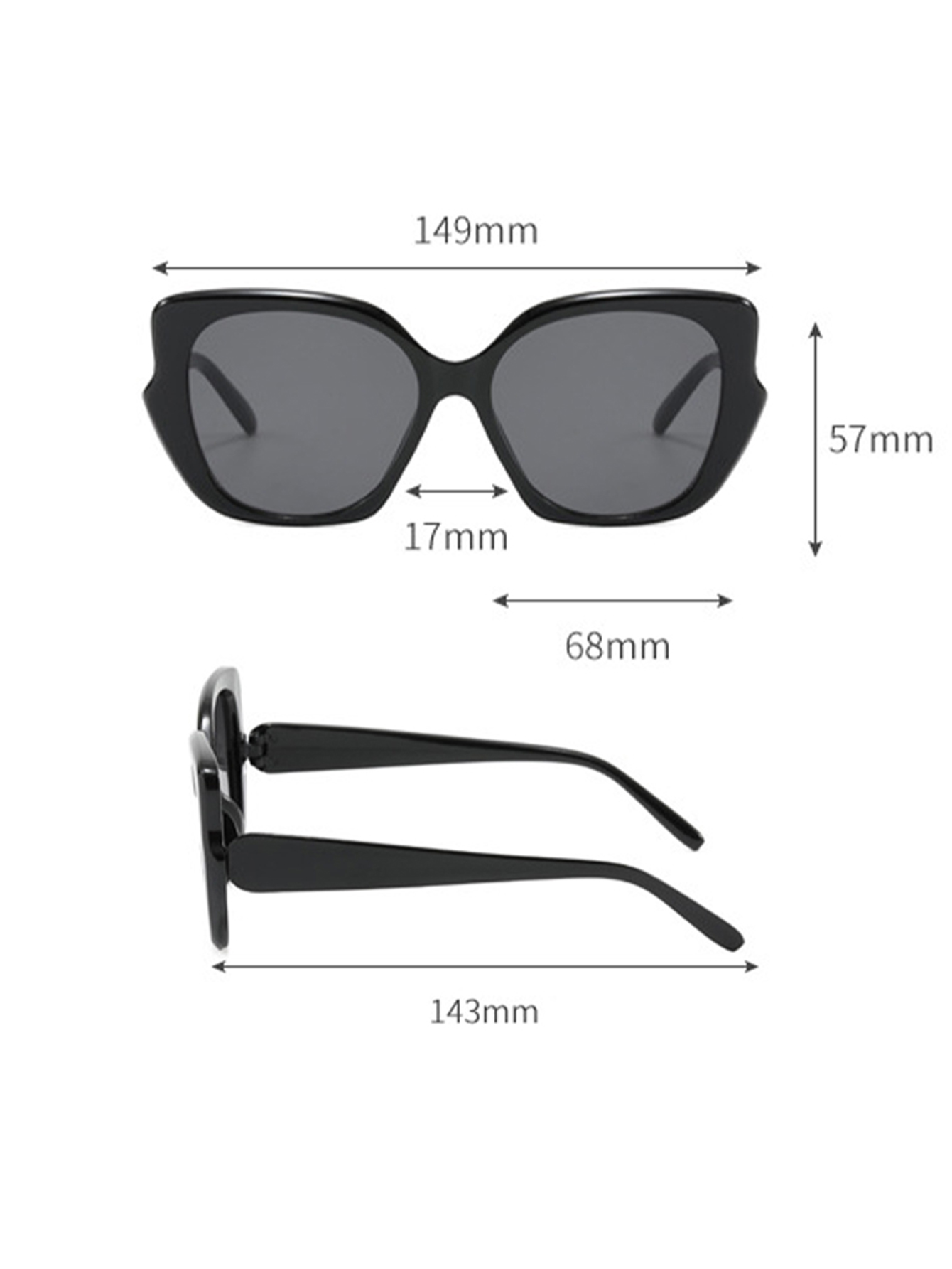1Pc Lunettes de soleil tendanc - Streetwear Brand Photography avis et prix