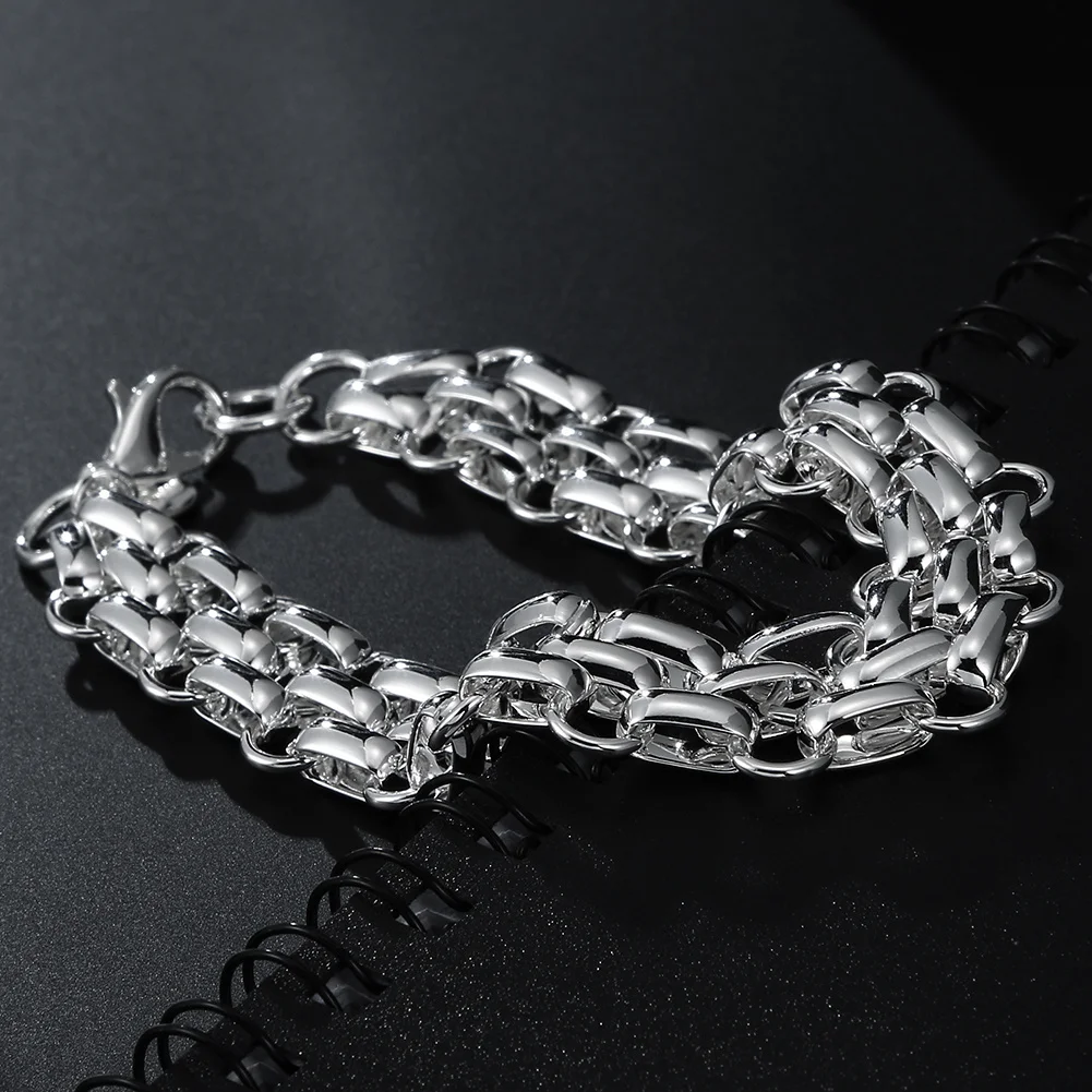 Bracelets en argent sterling 9 - Streetwear Brand Popular avis et prix