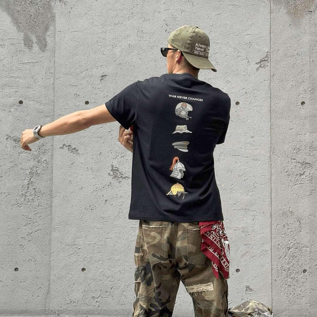 Casque évolution histoire marq - Streetwear Brand Tees avis et prix