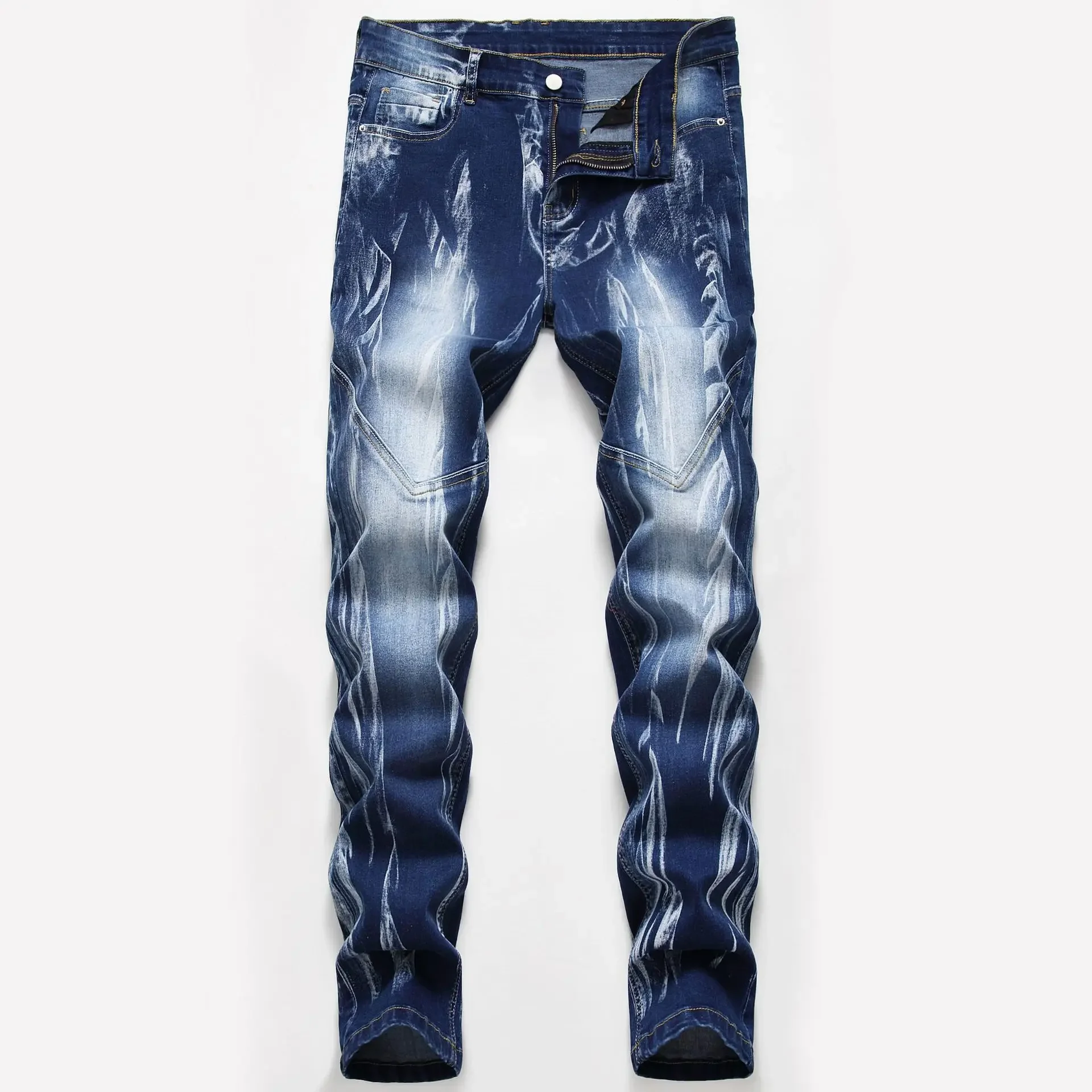 DenimfjMale-Jeans skinny slim  - Streetwear Brand Popular avis et prix