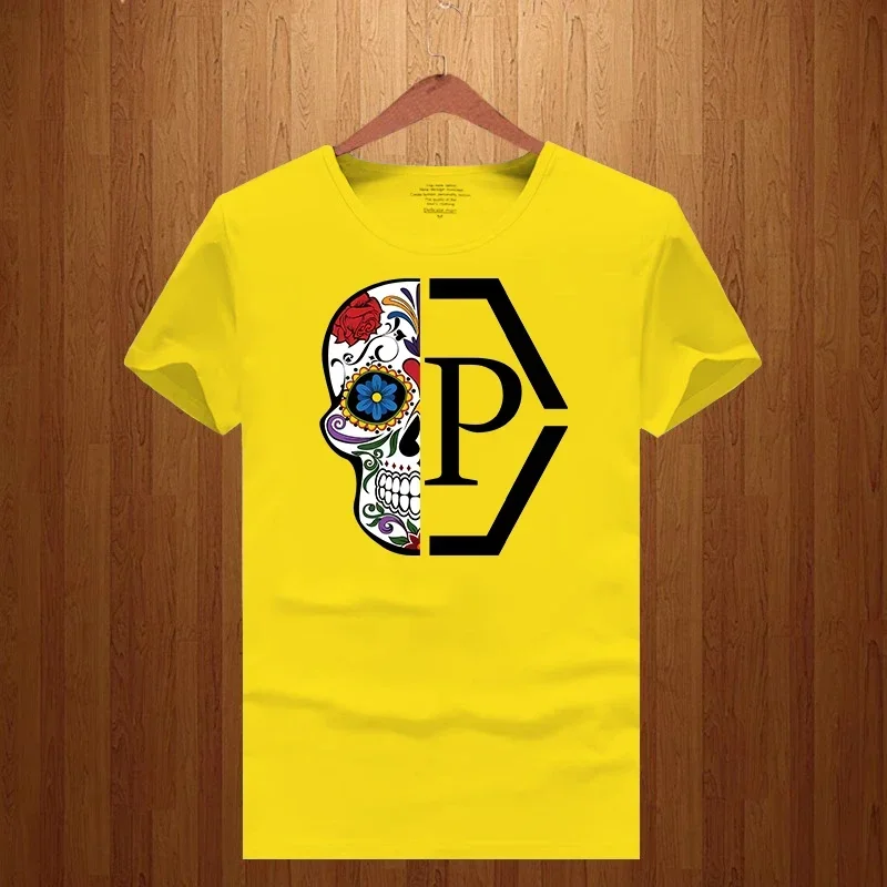 T-shirt imprimé col rond à man - Streetwear Brand With Flowers avis et prix