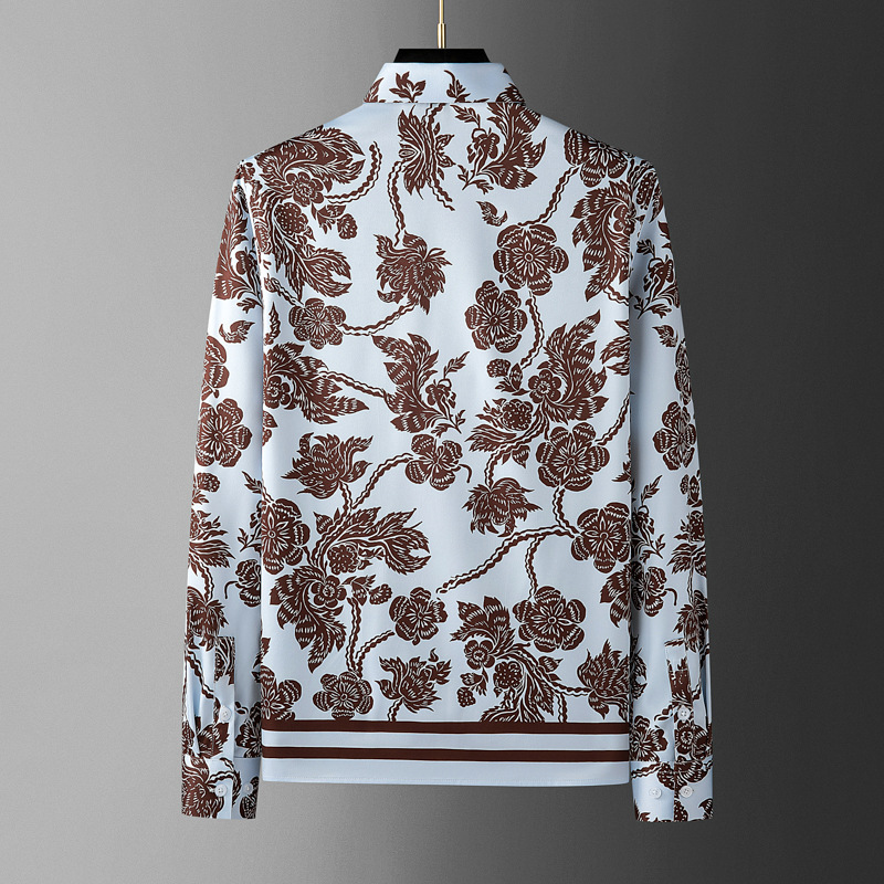 Chemise Homme Imprimée Fleurs  - Streetwear Brand With Flowers avis et prix