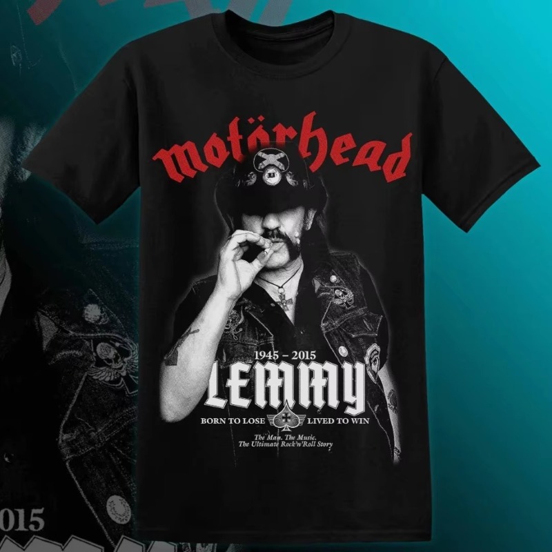 T-shirt MOTÖRHEAD LEMMY pour h - Streetwear Clothing Brand avis et prix