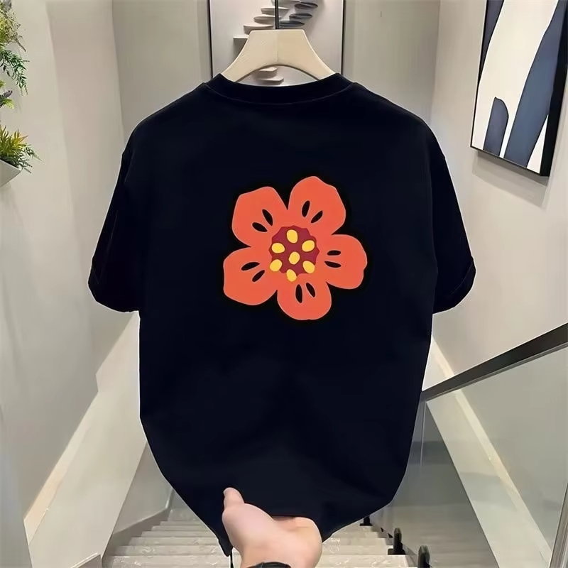 T-shirt Unisexe en Coton à Man - Streetwear Brand With Flowers avis et prix