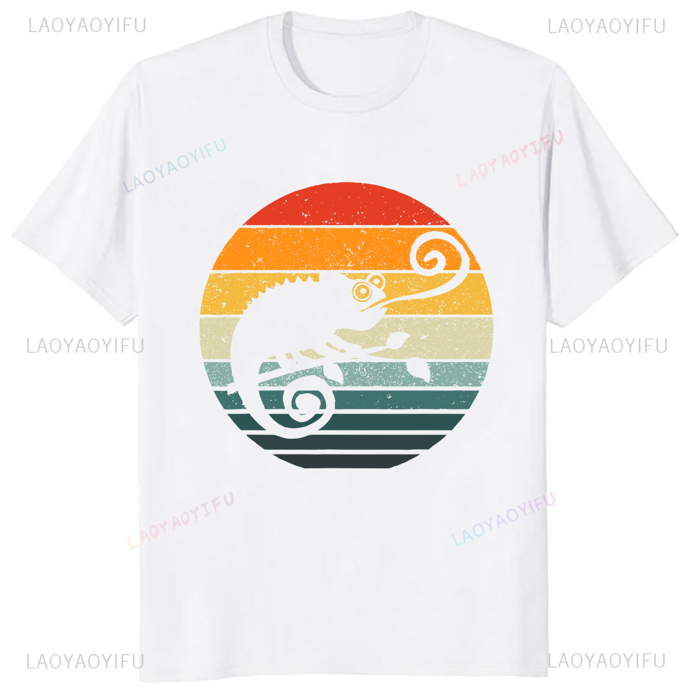 T-shirt caméléon imprimé graph - Streetwear Brand T Shirt avis et prix