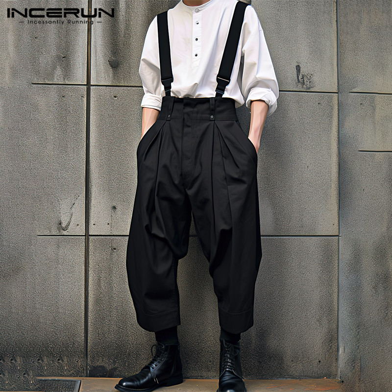 INCERUN-Salopette à bretelles  - Streetwear Brand Clothing avis et prix
