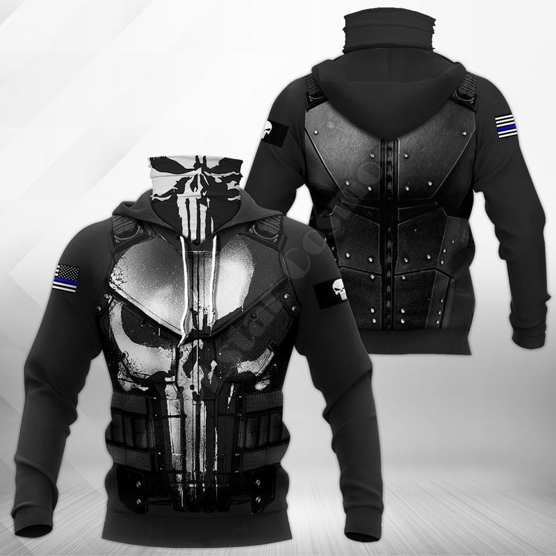 Crâne de Police 3D sweats à ca - Streetwear Clothing Brand avis et prix