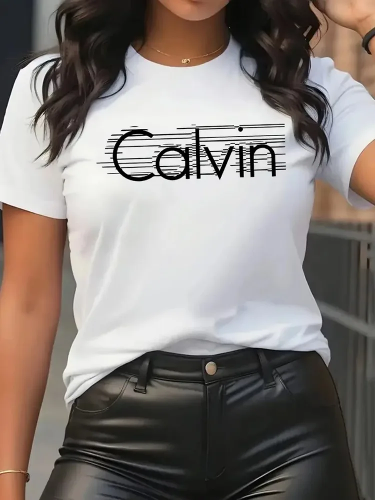 Calvin T-Shirt femme loisirs m - Streetwear Brand Tees avis et prix