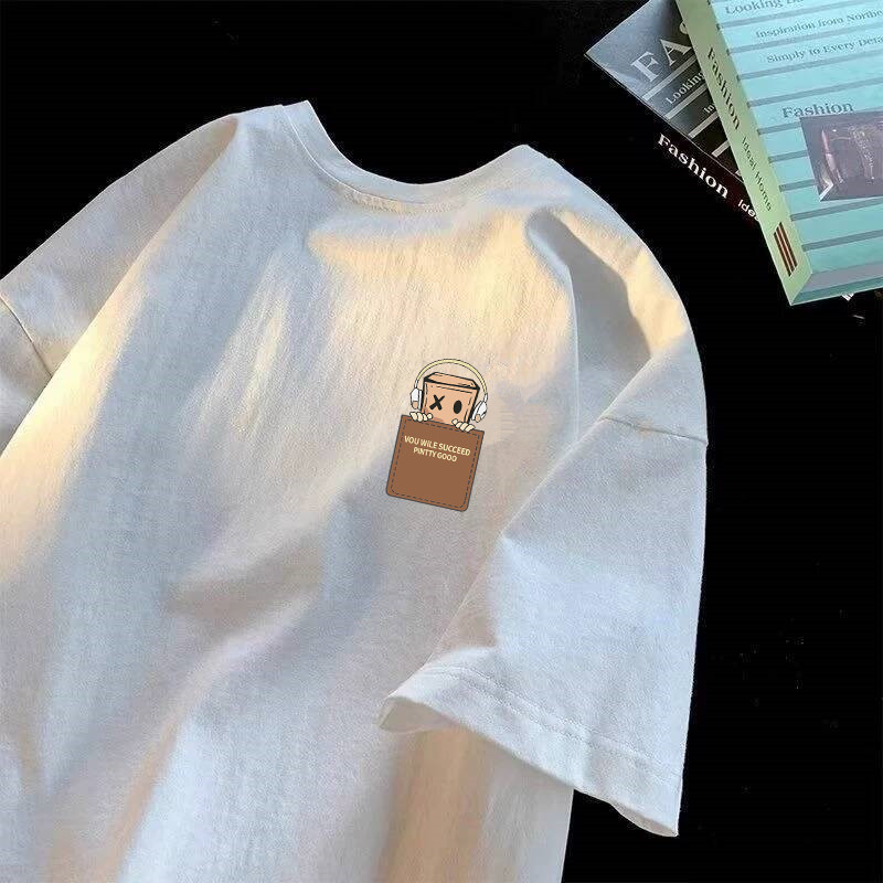 T-shirt en coton imprimé graph - Streetwear Clothing Brand avis et prix