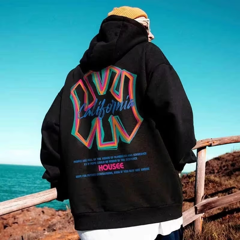 Sweat-shirt à capuche oversize - Streetwear Brand Korea avis et prix