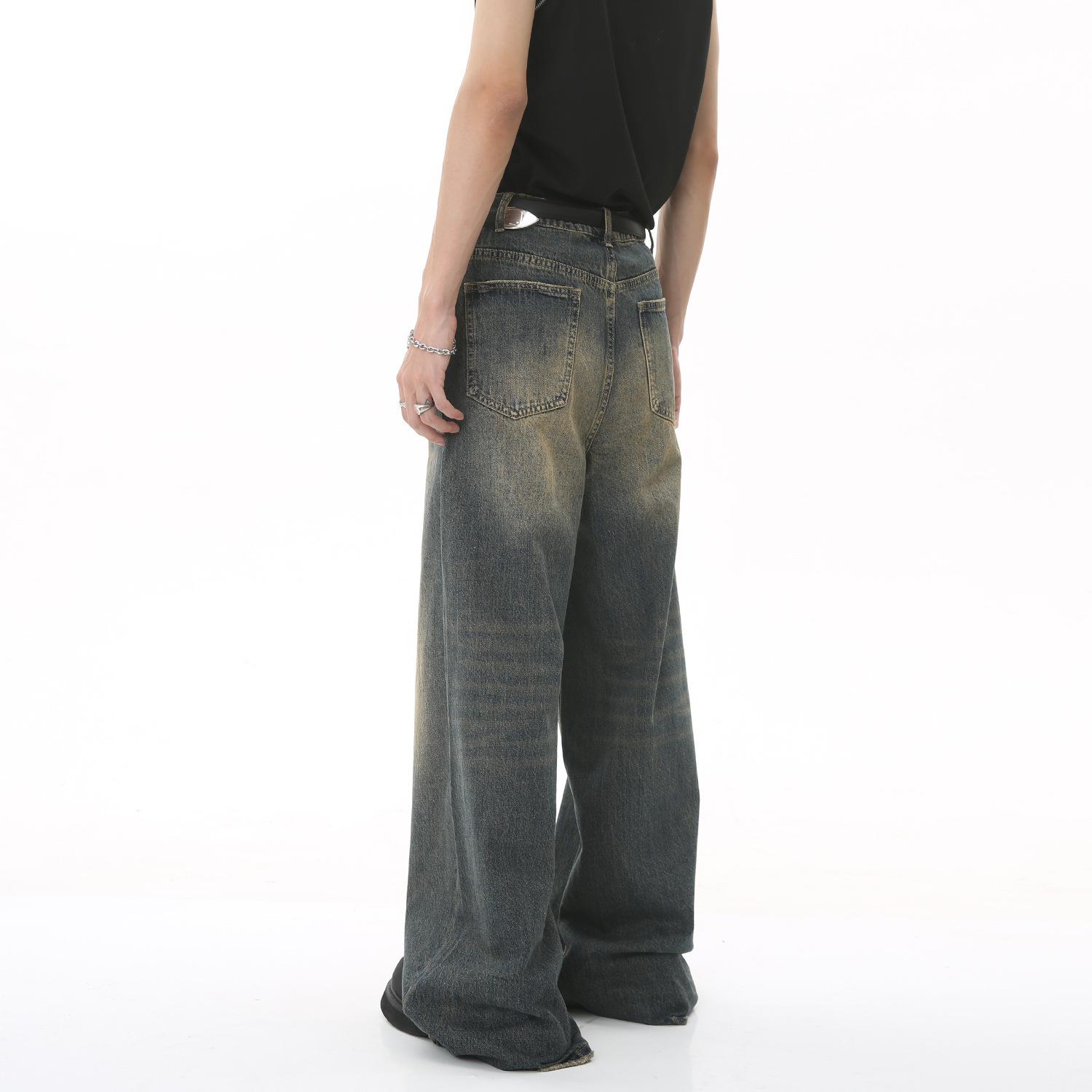 Nouveaux hommes Baggy jambe dr - Streetwear Brand Popular avis et prix