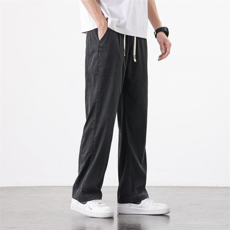 OUSSYU-Pantalon en Tissu Lyoce - Streetwear Brand Korea avis et prix