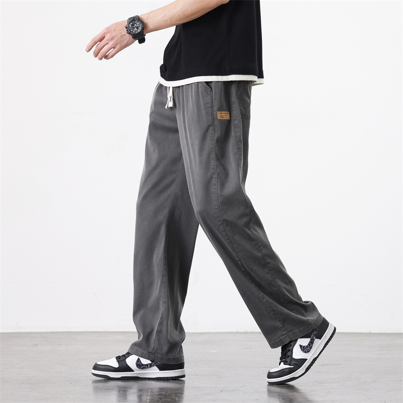 OUSSYU-Pantalon en Tissu Lyoce - Streetwear Brand Korea avis et prix